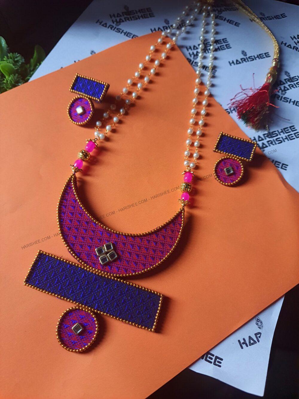 Chadrakor Set - khan fabric jewelry set